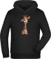 Preview: Kids Hooded Sweatshirt Hoodie - Baby Giraffe i273